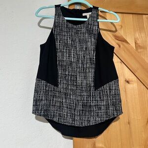 Banana Republic Black and White Tank Top